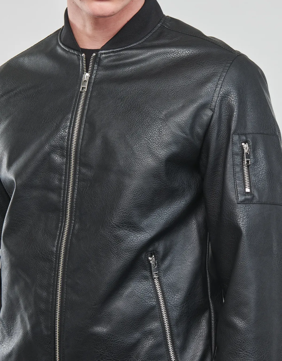 Jack & Jones - JJROCKY PU BOMBER