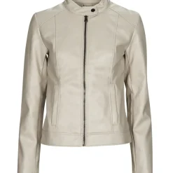 JDY - EMILY FAUX LEATHER JACKET