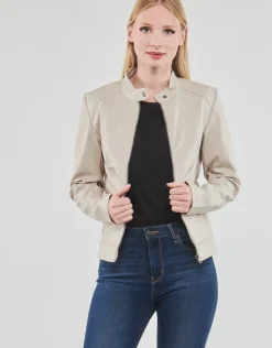 JDY - EMILY FAUX LEATHER JACKET