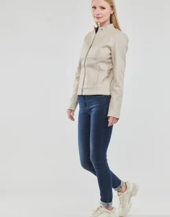 JDY - EMILY FAUX LEATHER JACKET