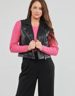 JDY - JDYNEWETTA FAUX LEATHER WAISTC. OTW SIE