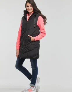 JDY - JDYSKYLAR PADDED HOOD WAISTCOAT OTW