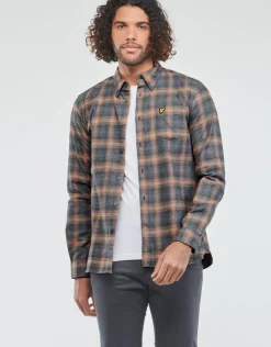 Lyle & Scott - BUTTON DOWN CHECK SHIRT