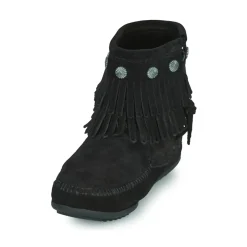 Minnetonka - DOUBLE FRINGE SIDE ZIP BOOT
