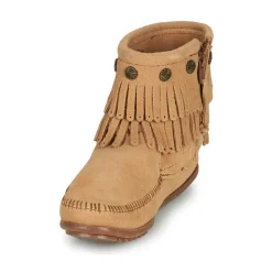 Minnetonka - DOUBLE FRINGE SIDE ZIP BOOT