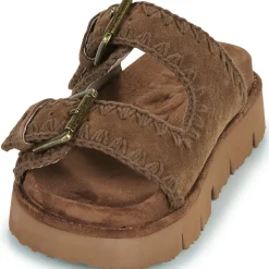 Mou - BIO SANDAL TWO BUCKLES MONOCHROME