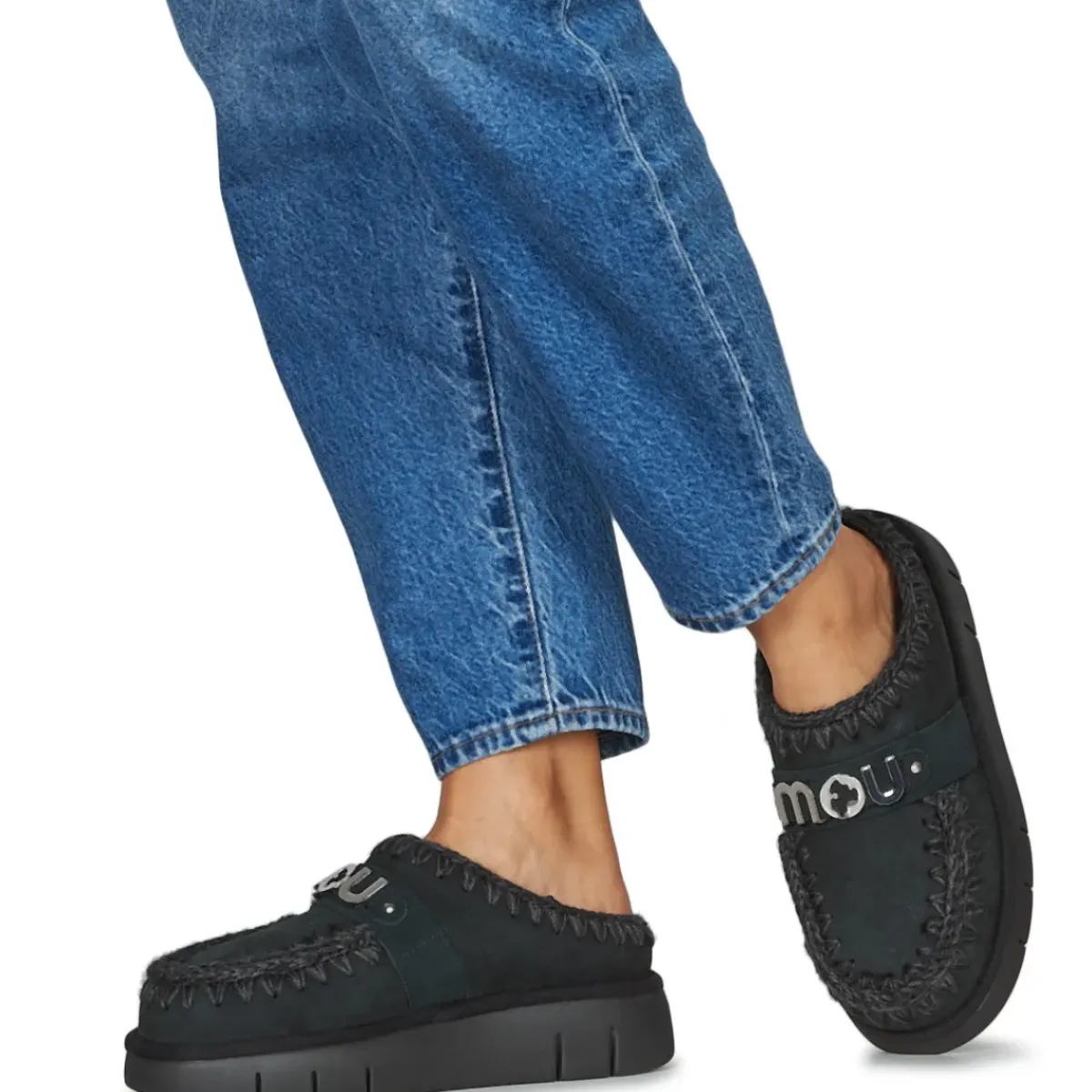 Mou - BOUNCE CLOG METAL LOGO
