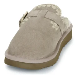 Mou - SUEDE SHEEPSKIN CLOG ESKIMO