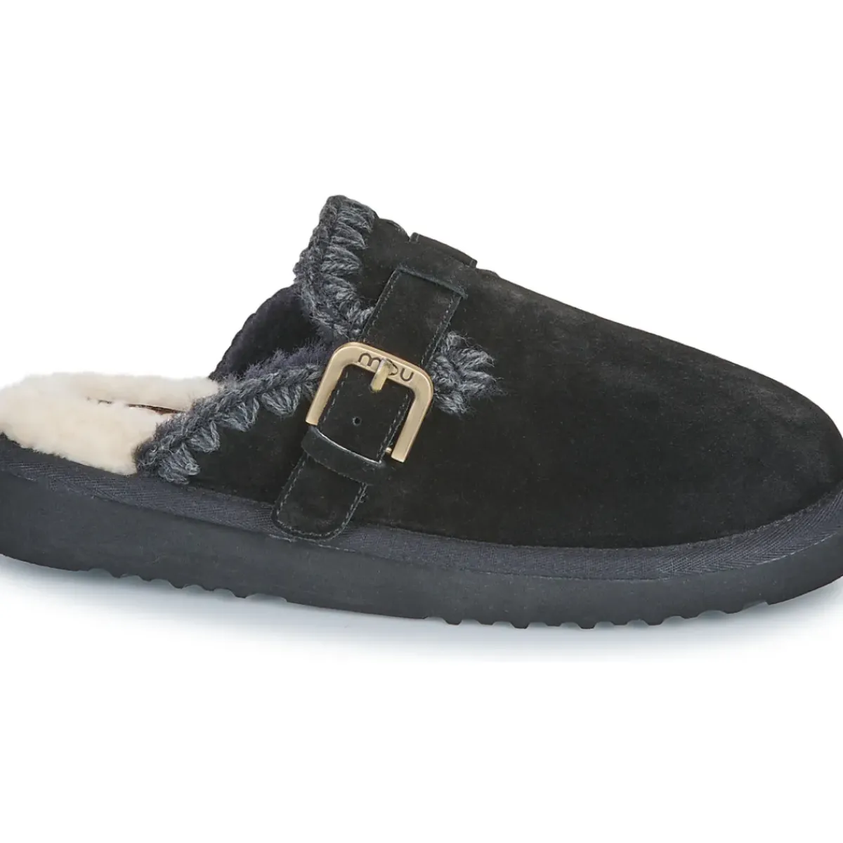 Mou - SUEDE SHEEPSKIN CLOG ESKIMO