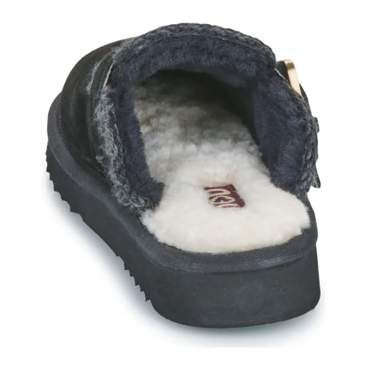 Mou - SUEDE SHEEPSKIN CLOG ESKIMO
