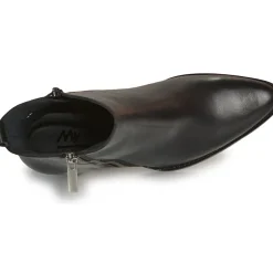 Myma - 6913-CUIR-NOIR