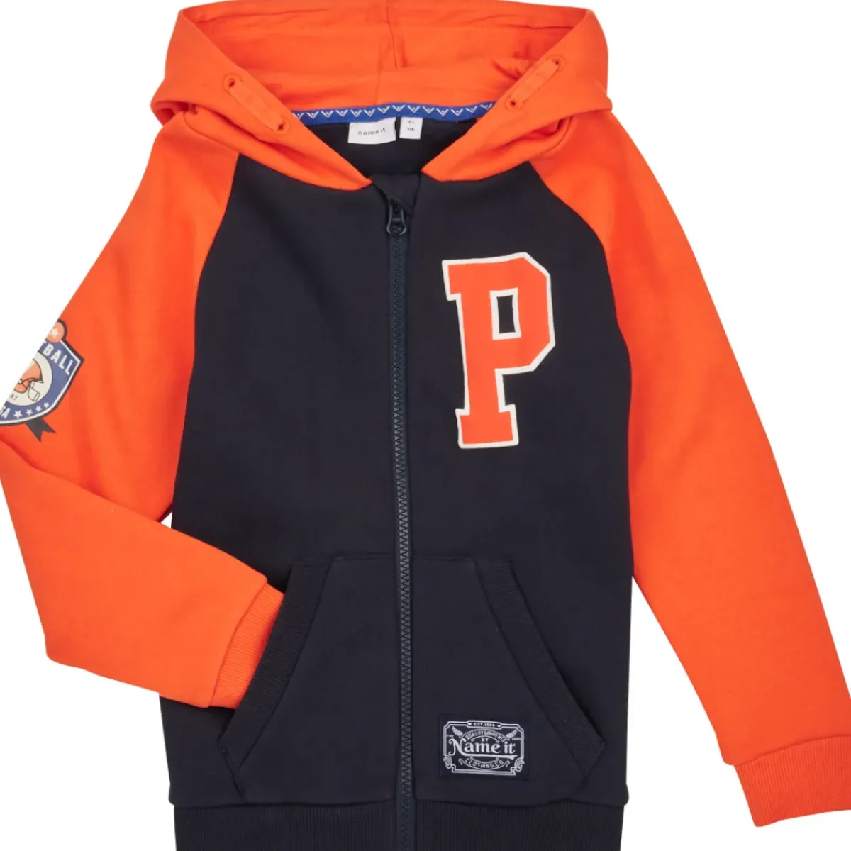 Name it - NKMTULAS SWE CARD W HOOD