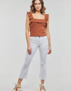 Noisy May - NMSALLIE HW KICK FLARED JEANS VI163BW S*