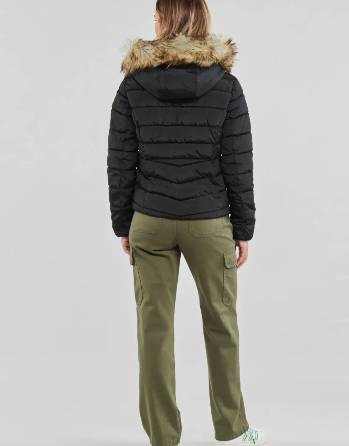 Only - ONLELLAN QUILTED HOOD JACKET CC OTW