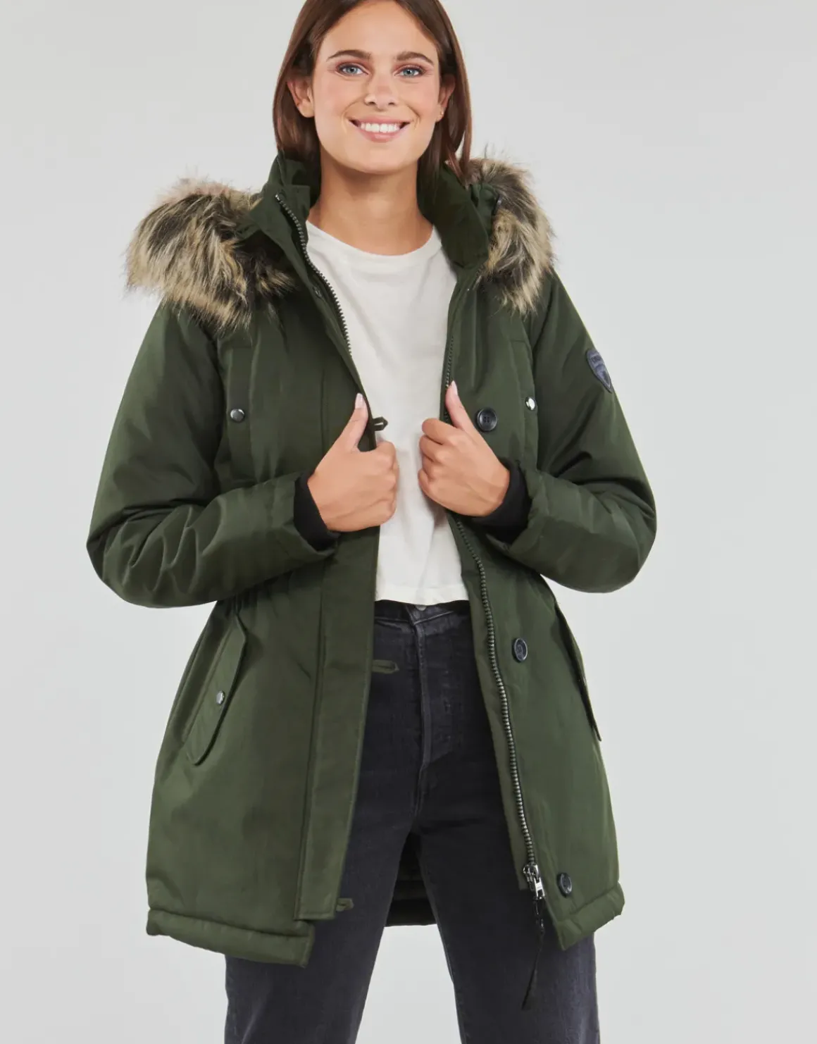Only - ONLIRIS FUR WINTER PARKA CC OTW