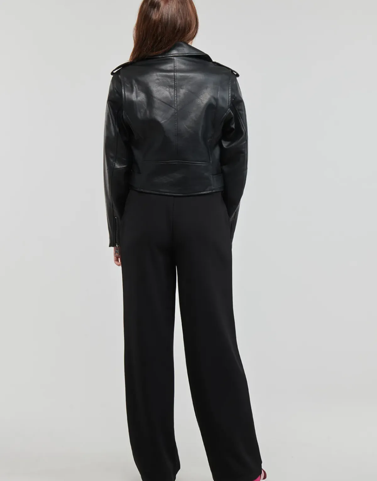 Only - ONLLOUIE FAUX LEAHTER BIKER OTW