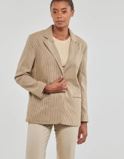 Only - ONLMOLLY L/S OVS CHECK BLAZER TLR