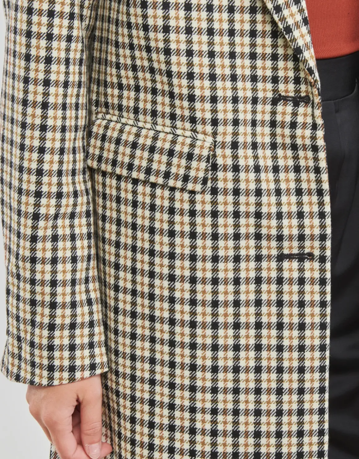 Only - ONLNORMA ASTRID CHECK COAT CC OTW