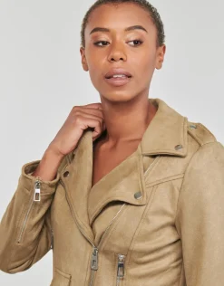 Only - ONLSCOOTIE FAUX SUEDE BIKER JACKET OTW