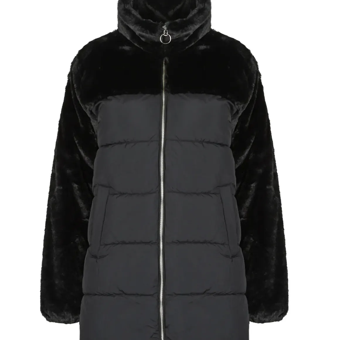 Only - ONLWANJA FUR PUFFER MIX COAT CC OTW