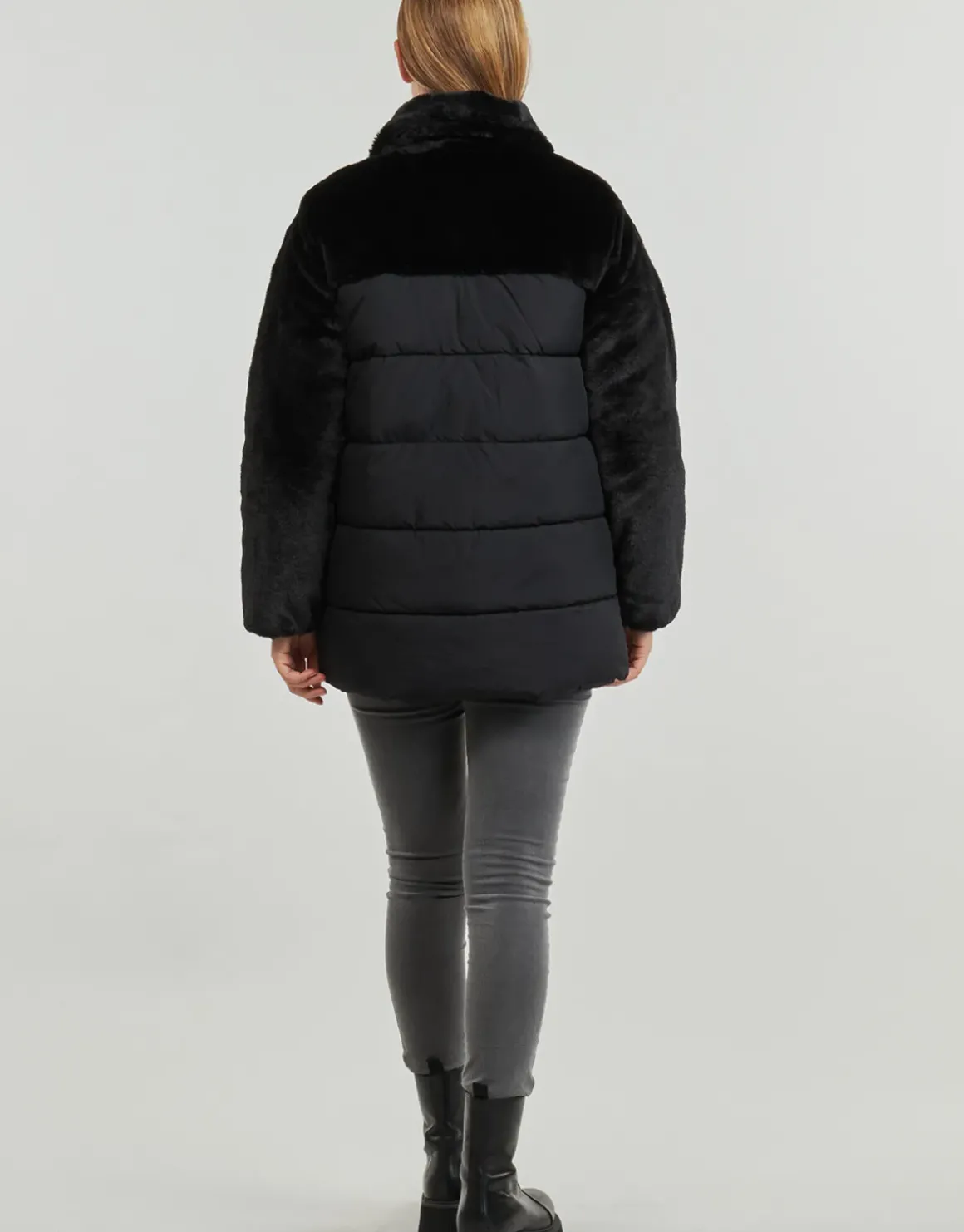 Only - ONLWANJA FUR PUFFER MIX COAT CC OTW