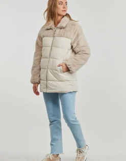 Only - ONLWANJA FUR PUFFER MIX COAT CC OTW