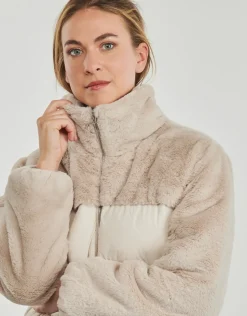 Only - ONLWANJA FUR PUFFER MIX COAT CC OTW