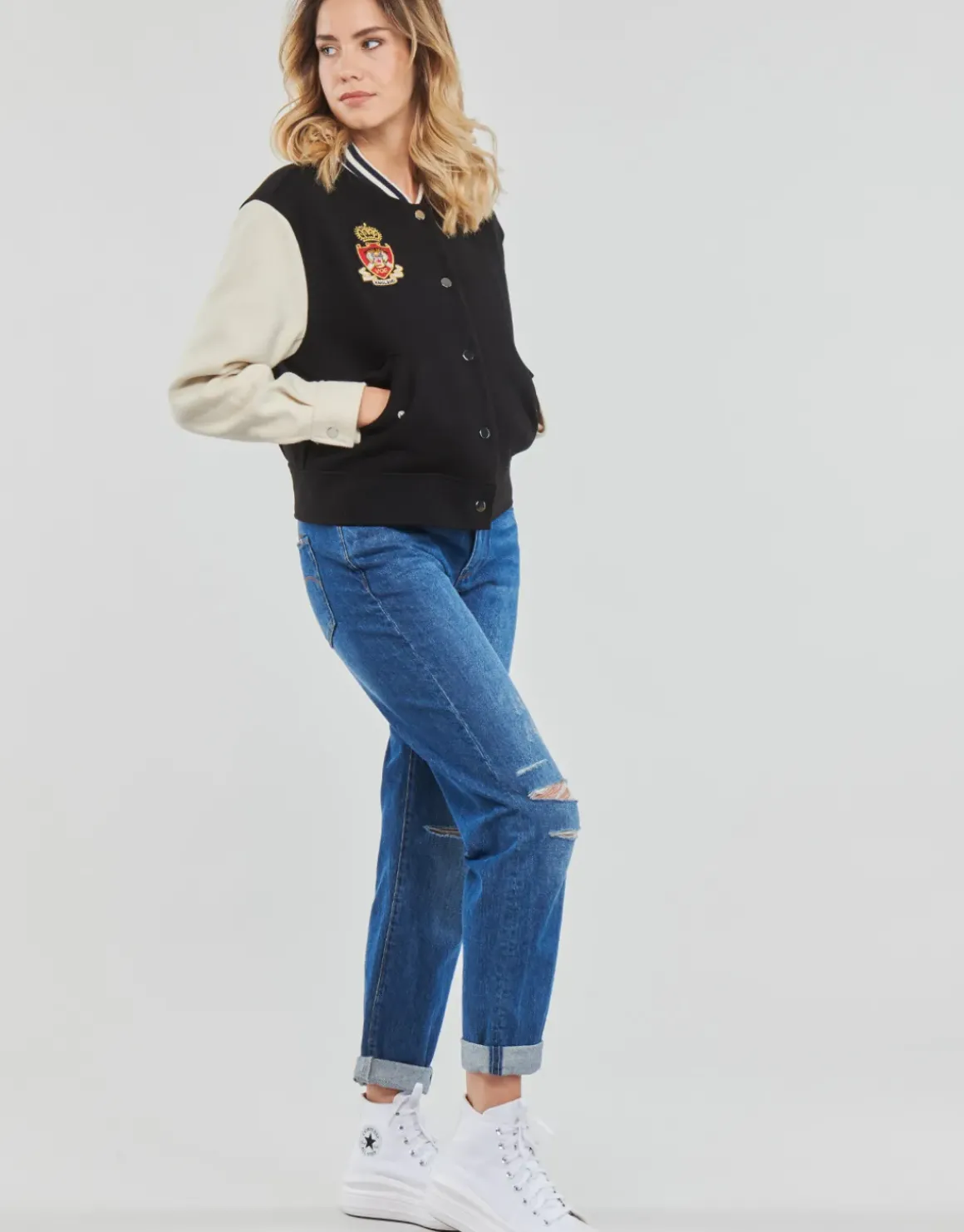 Only - ONLWEMBLEY L/S COLLEGE JACKET CC PNT