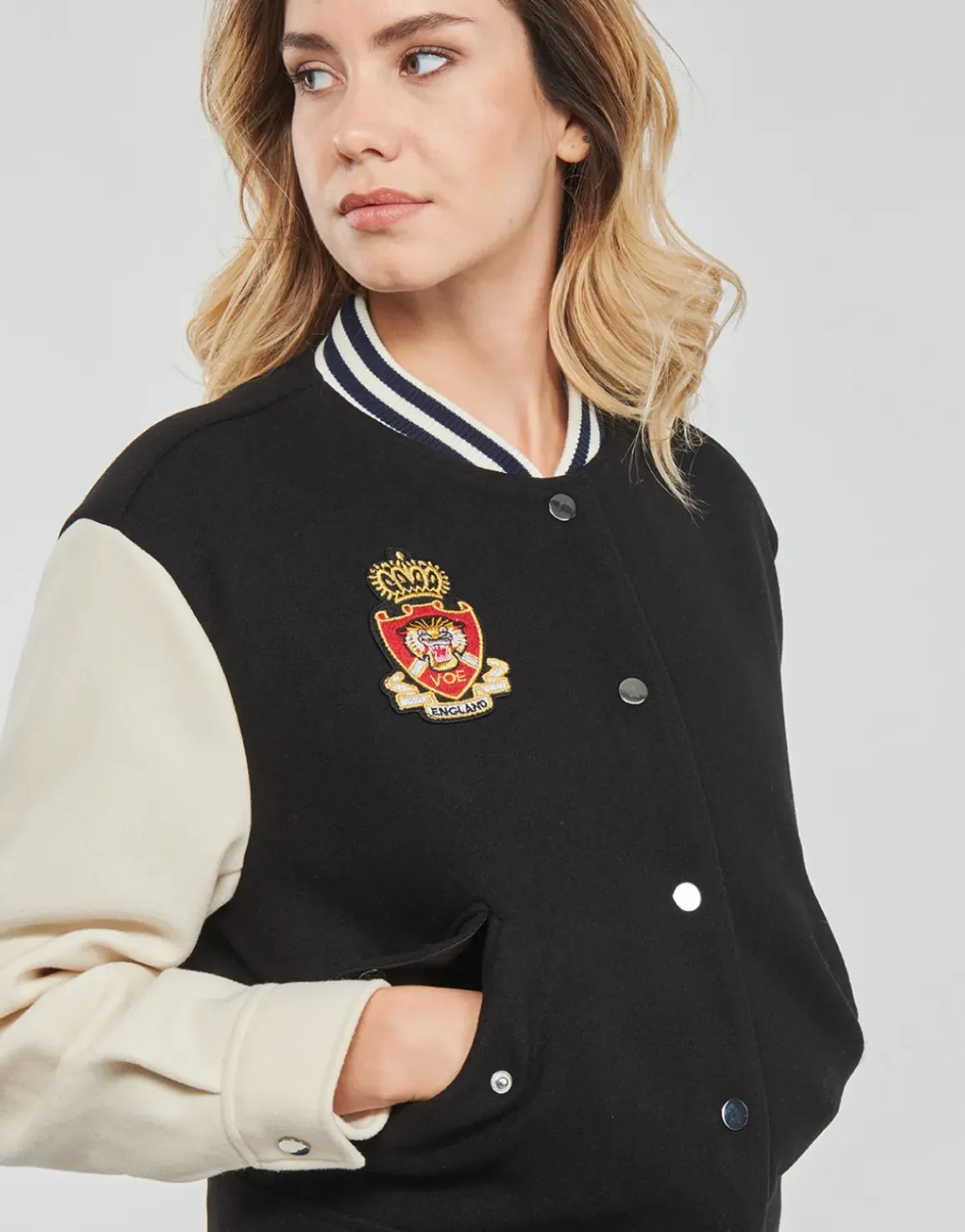 Only - ONLWEMBLEY L/S COLLEGE JACKET CC PNT