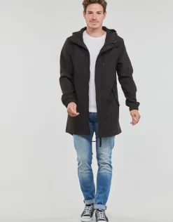Only & Sons  - ONSHALL HOOD SOFTSHELL PARKA