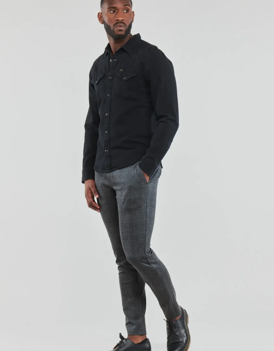 Only & Sons - ONSMARK CHECK PANTS HY GW 9887