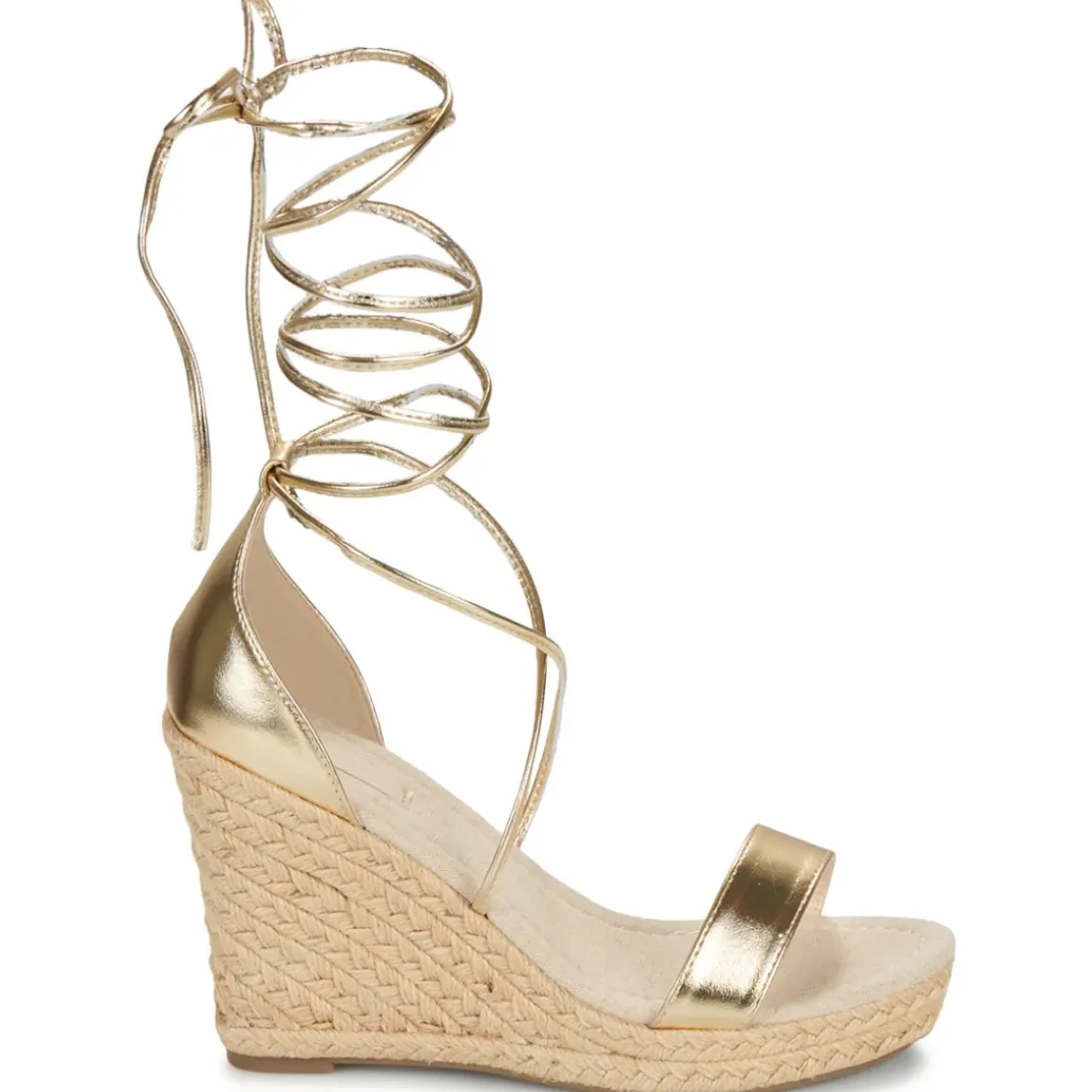 Only - ONLAMELIA-17 PU FOIL WRAP WEDGE HEEL