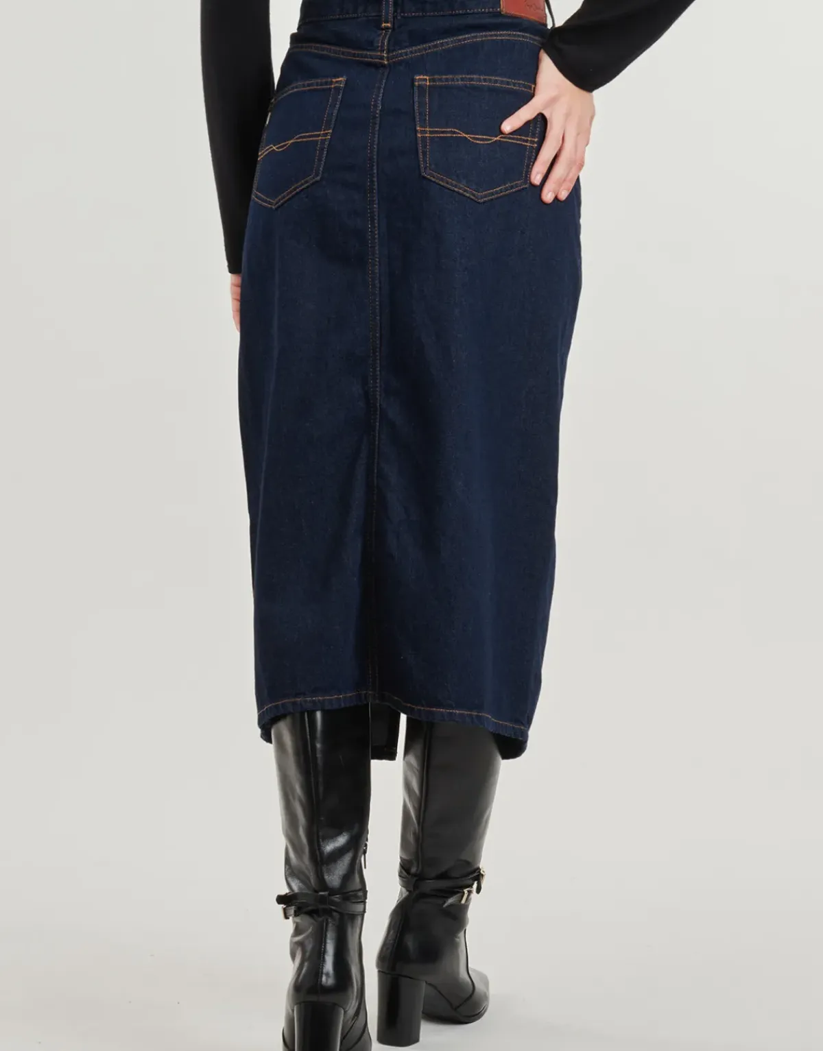 Pepe jeans - MIDI SKIRT HW