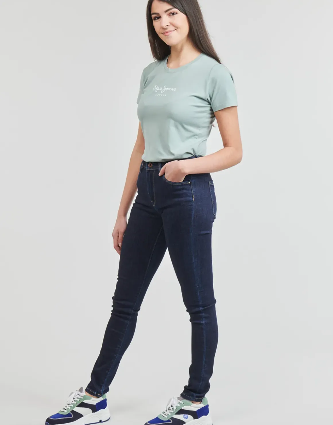 Pepe jeans - SKINNY JEANS HW