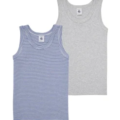 Petit Bateau - 2 DEBARDEURS