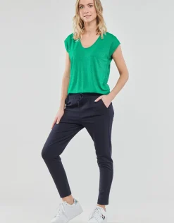 Pieces - PCBILLO TEE LUREX STRIPES