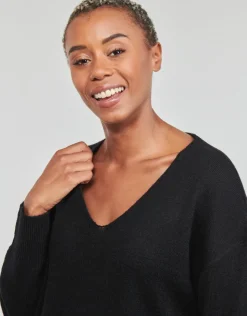 Pieces - PCJULIANA LS V-NECK KNIT DRESS NOOS BC