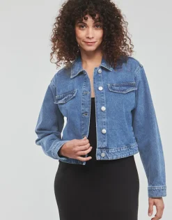 Pieces - PCTESSIE LS DNM JACKET MB873