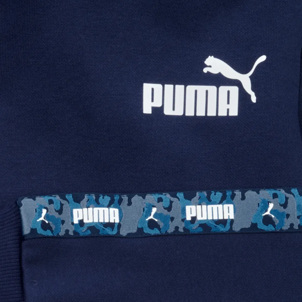 Puma - ESS TAPE CAMO HOODIE FL B