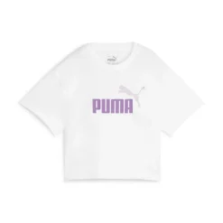 Puma - GRILS LOGO CROPPED TEE