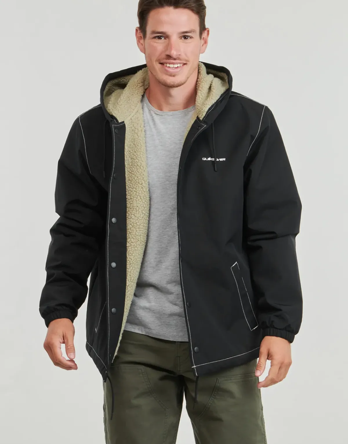 Quiksilver - RAIN CLOUD WARM HOODED COACH