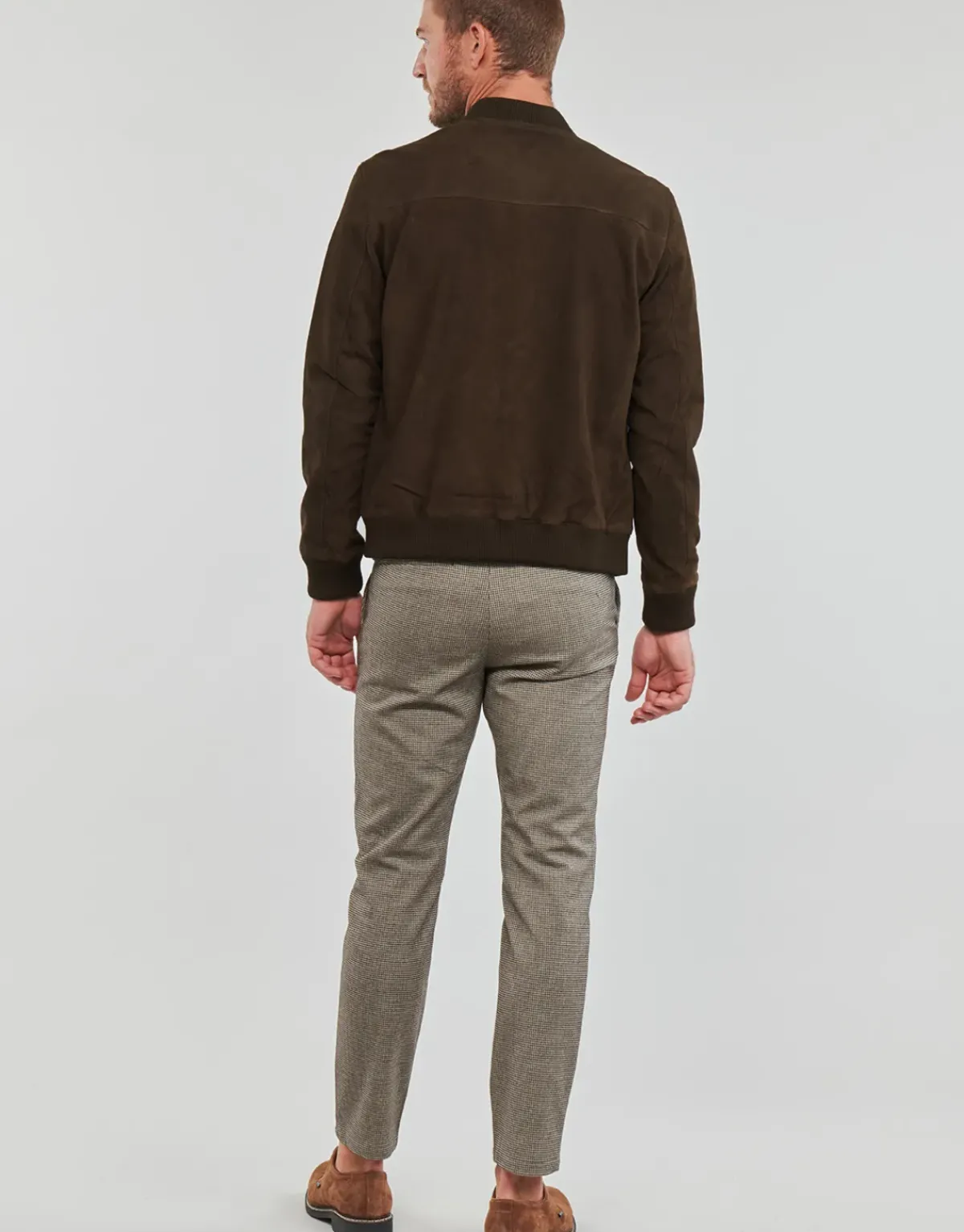 Selected - SLHARCHIVE BOMBER SUEDE JKT NOOS