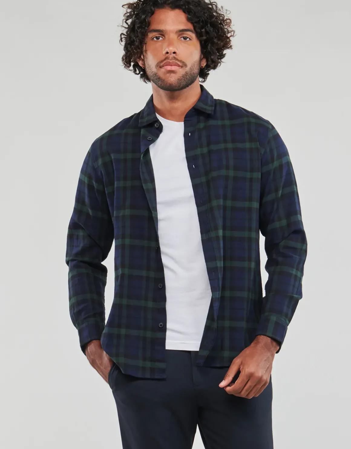 Selected - SLHSLIMOWEN-FLANNEL SHIRT LS NOOS