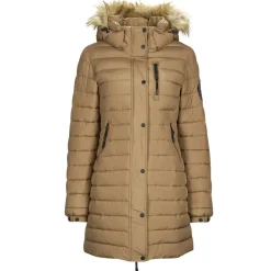 Superdry - FUJI HOODED MID LENGTH PUFFER