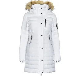 Superdry - FUJI HOODED MID LENGTH PUFFER