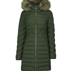 Superdry - FUJI HOODED MID FAUSSE FOURRURE