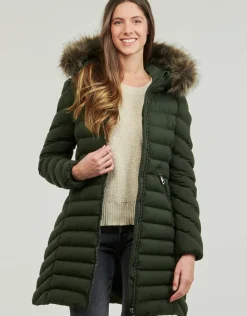 Superdry - FUJI HOODED MID FAUSSE FOURRURE