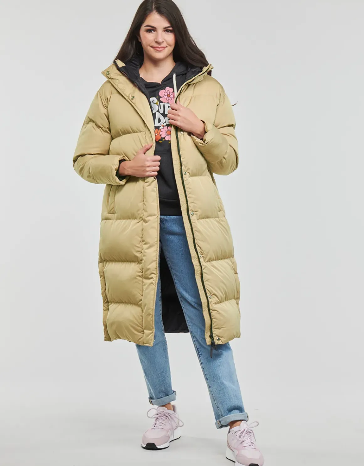 Superdry - STUDIOS LONGLINE DUVET COAT