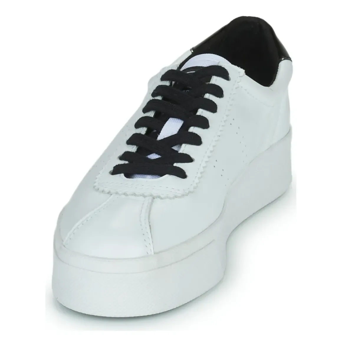 Superga - WHITE BLACK