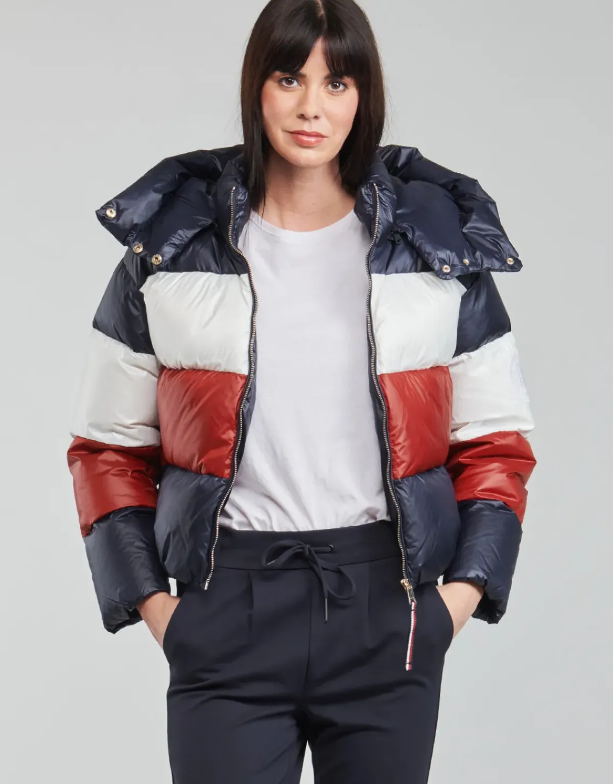 Tommy Hilfiger - COLORBLOCK  DWN PUFFER JKT